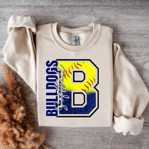Bulldoggen Softball PNG | Bulldoggen Digitaler Download | Bulldogs PNG