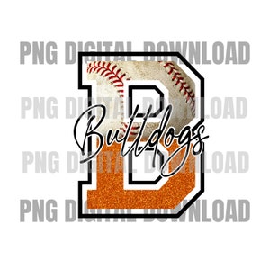 Bulldogs Baseball PNG | Bulldogs Digital Download | Bulldogs PNG