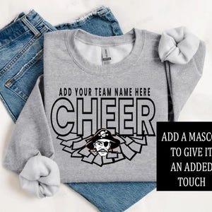 Customizable Cheer PNG | Cheer PNG | Custom Cheer PNG