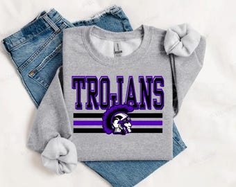 Trojans PNG | Trojans Digital Download | Custom Digital