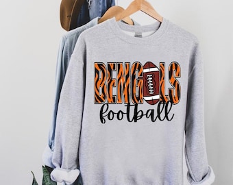 Fútbol de los Bengals Png / Descarga digital de los Bengals / Bengals PNG / Digital personalizado / Día del partido de fútbol Png