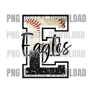 Eagles Baseball PNG | Eagles Digital Download | Eagles PNG