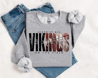Vikings Football PNG | Vikings Digital Download | Vikings PNG