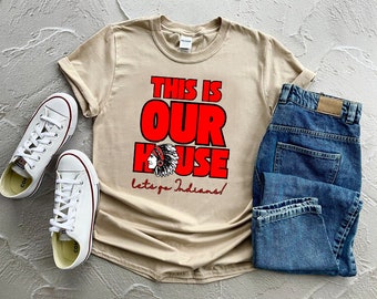 This is our House Indians PNG | Digital Download | Printable Artwork | Indians PNG