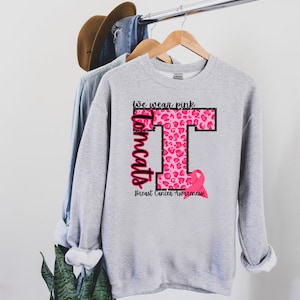 Tomcats Breast Cancer Awareness PNG | Digital Download | Custom Digital | Tomcats PNG