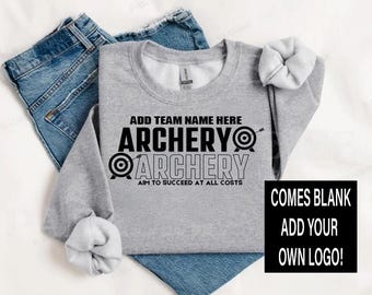 Custom Archery PNG | Personalized Archery Team Design | Archery Mom Shirt PNG | School Archery Spirit Wear | Digital Download