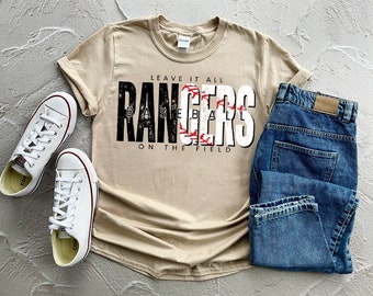 Immagine PNG dei Rangers di baseball / Download digitale / Baseball png / Rangers PNG