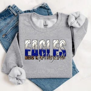 Eagles Volleyball PNG | Eagles Digital Download | Eagles PNG