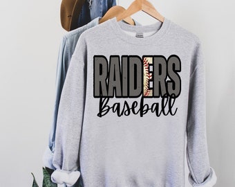 Raiders Baseball PNG | Raiders Digital Download | Custom Digital | Raiders PNG