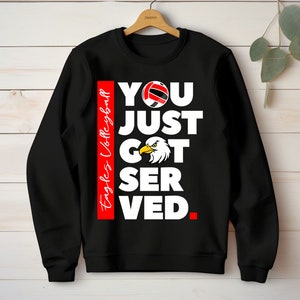 You just got served Eagles Volleyball PNG | Eagles Digital Download | Eagles PNG | Eagles Volleyball Png