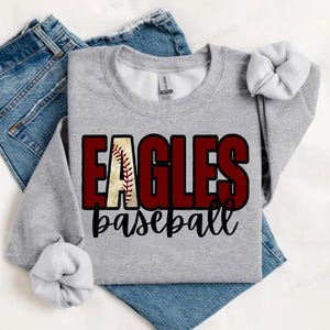 Eagles Baseball PNG | Eagles Digital Download | Eagles PNG