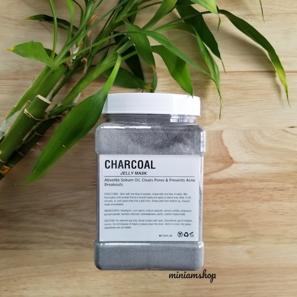 23oz Charcoal Jelly Mask/Vajacial