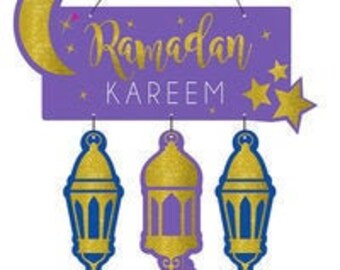 Ramadan Kareem Sign / Ramadan Decorations / Ramadan Kid Decor