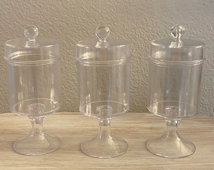 12 Apothecary Candy Jars 2d X 3.25h / Acrylic Etsy