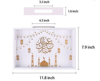 Ramadan Eid Tablett / Ramadan Dekoration / Eid Serviertablett