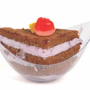 OVAL DESSERT BOWL - 45 pcs / Mini dessert cup