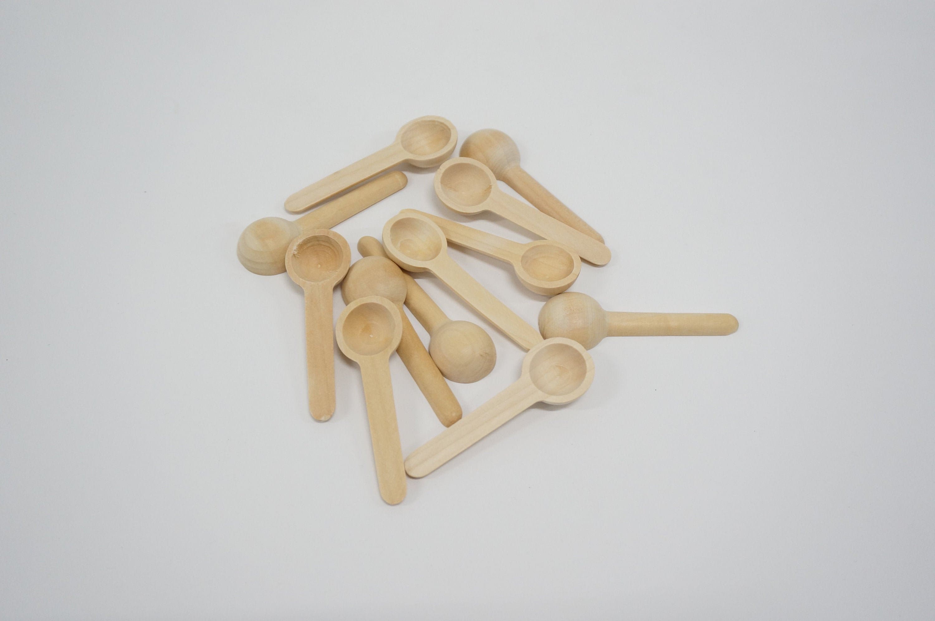 Mini wooden spoon - Small spice spoon - Lady Dee´s Traumgarne Export
