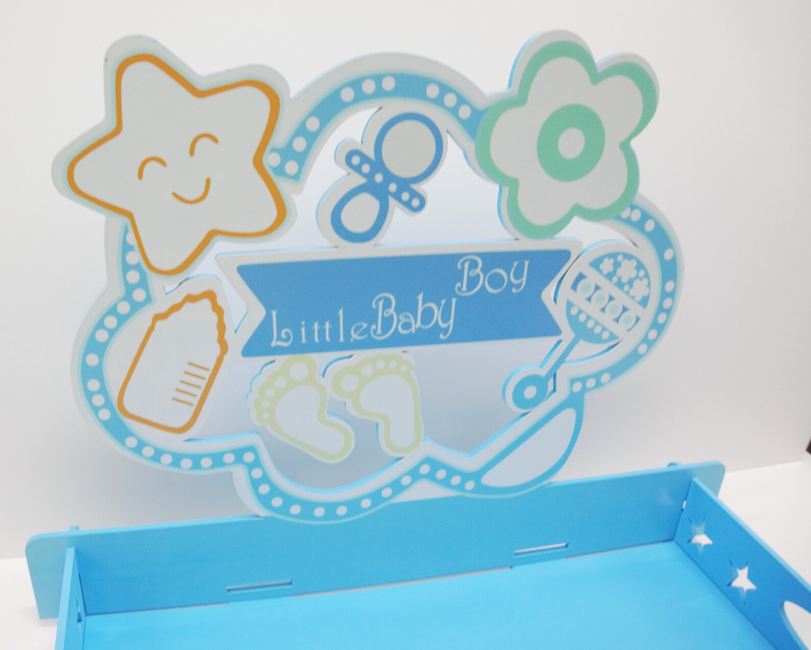 It's A Boy Wooden Tray / Baby Shower Tray / Chocolate Tray Etsy UK