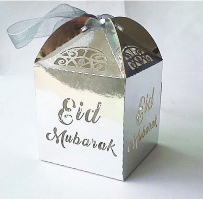 12 Piece Eid Mubarak Favor / Eid Mubarak Favor Box / Eid Etsy