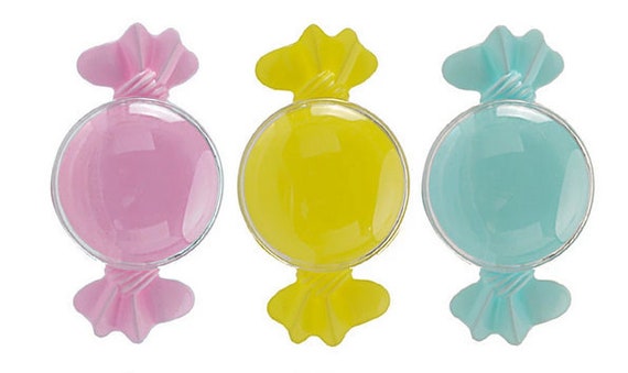 10 個入り透明プラスチックキャンディボックス / キャンディ