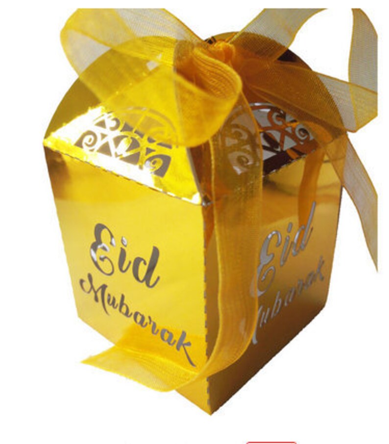 12 Piece Eid Mubarak Favor / Eid Mubarak Favor Box / Eid Etsy