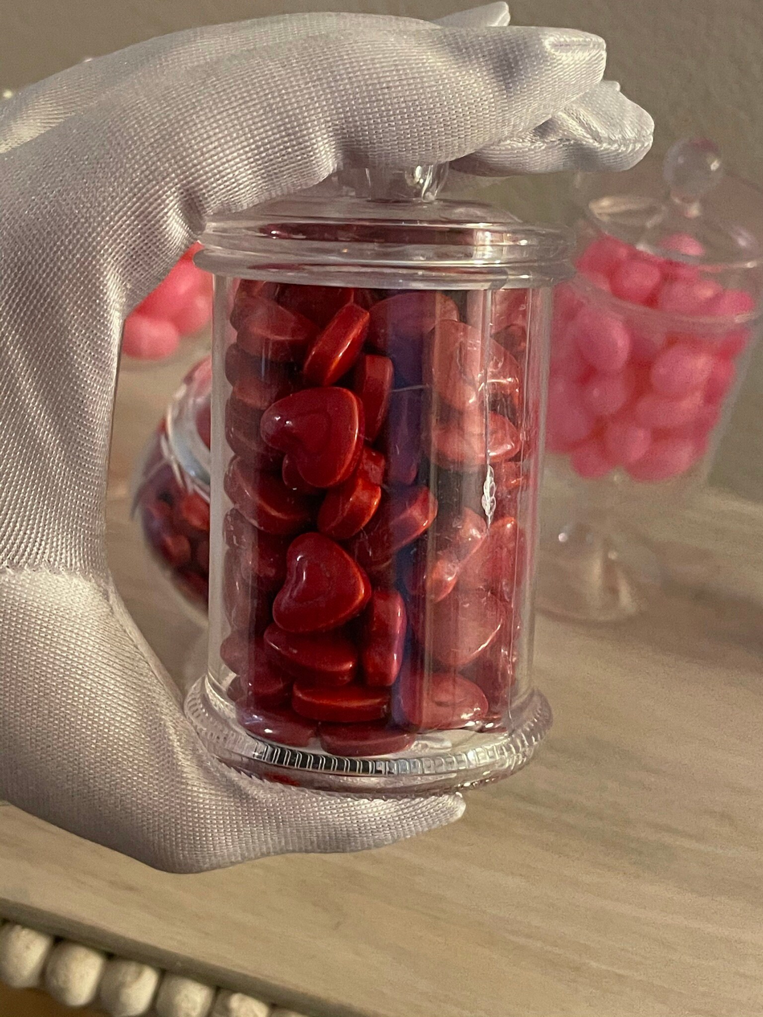 10 Mini Apothecary Candy Jars / Acrylic Candy Jar Favors / Etsy Canada