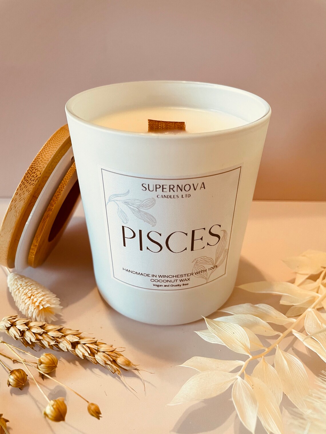 Zodiac Luxury Candles / star sign candles / coconut candle/ Etsy