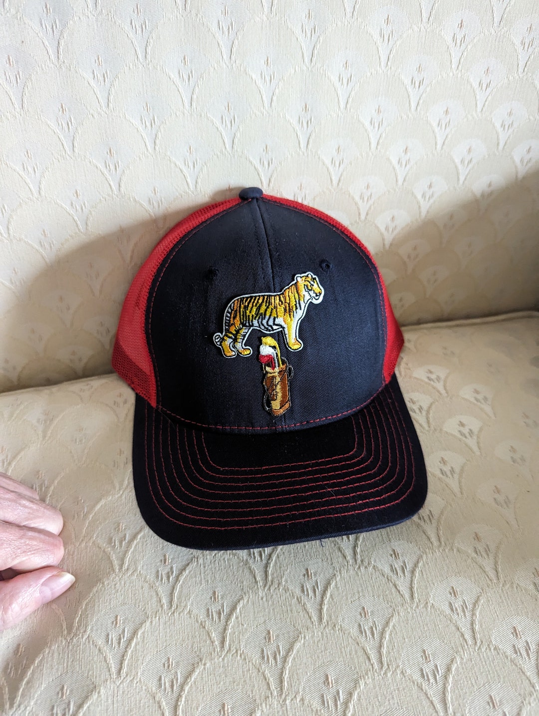Tiger woods hat adjustable sale