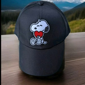 Snoopy With Love Peanuts Character Summer Adjustable Cap