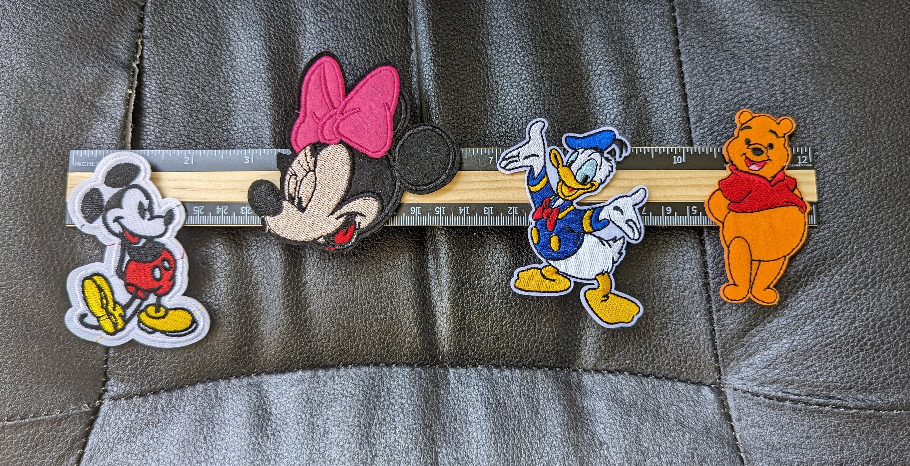 Retro Mickey Mouse Patch Classic Disney Fan Cartoon Character Iron-on  Applique 