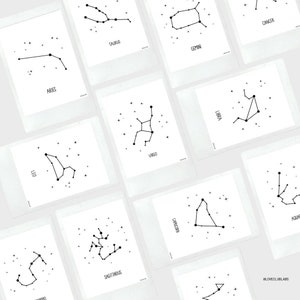 Constellation Prints | Constellation Art