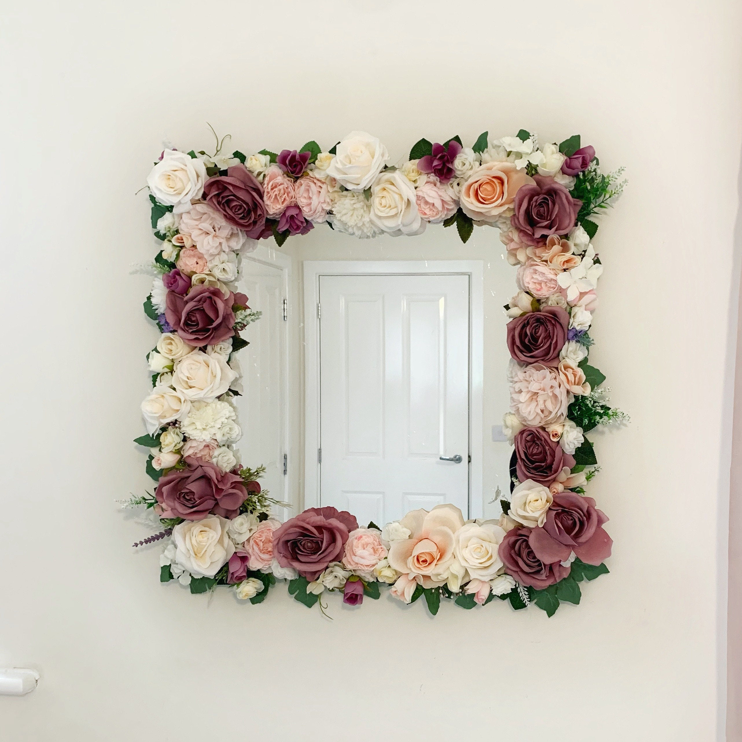 Flower Mirrors Etsy UK