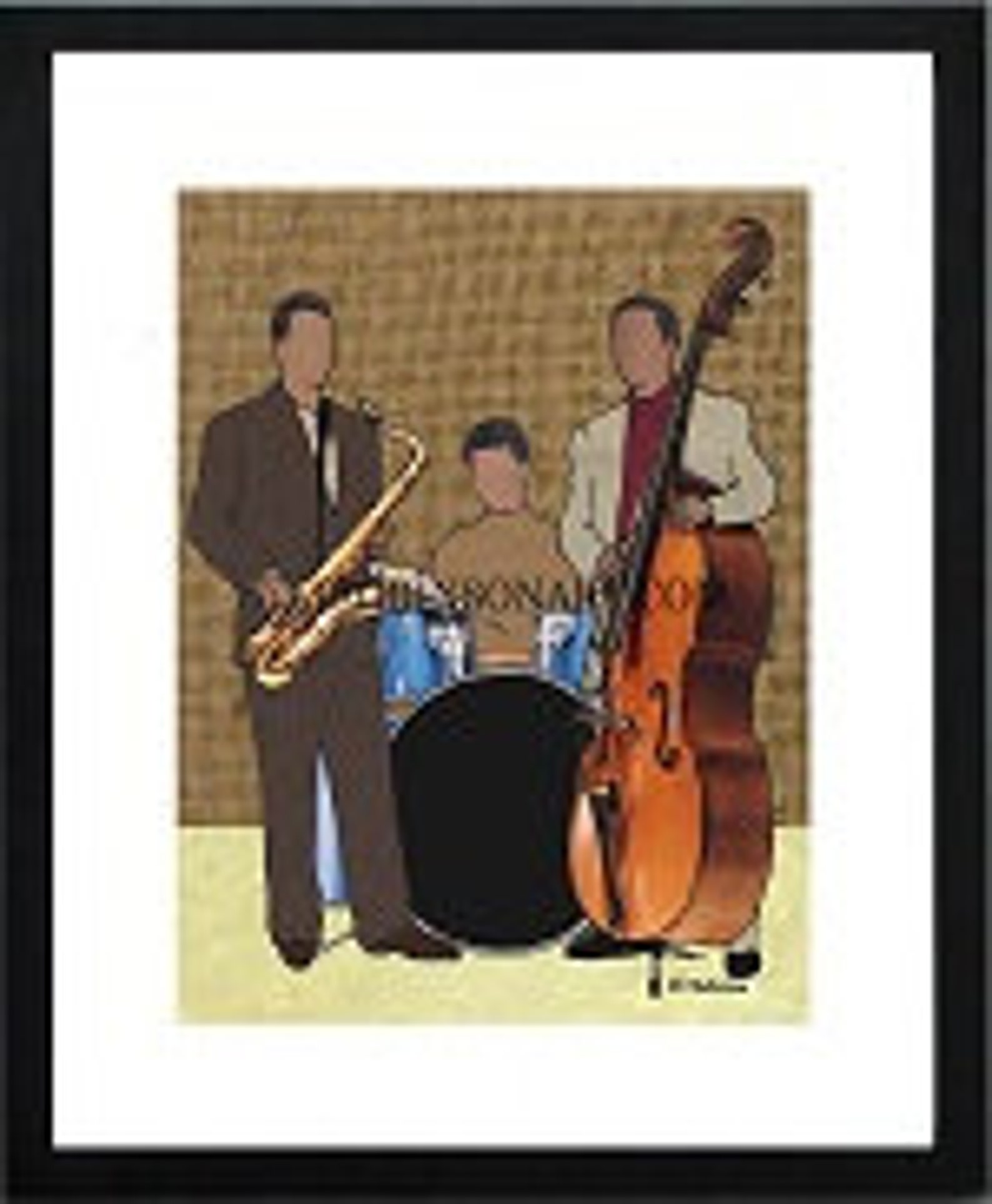 Jazz Musicians Jazz Band Jazz Music Black Jazz Band Music Etsy