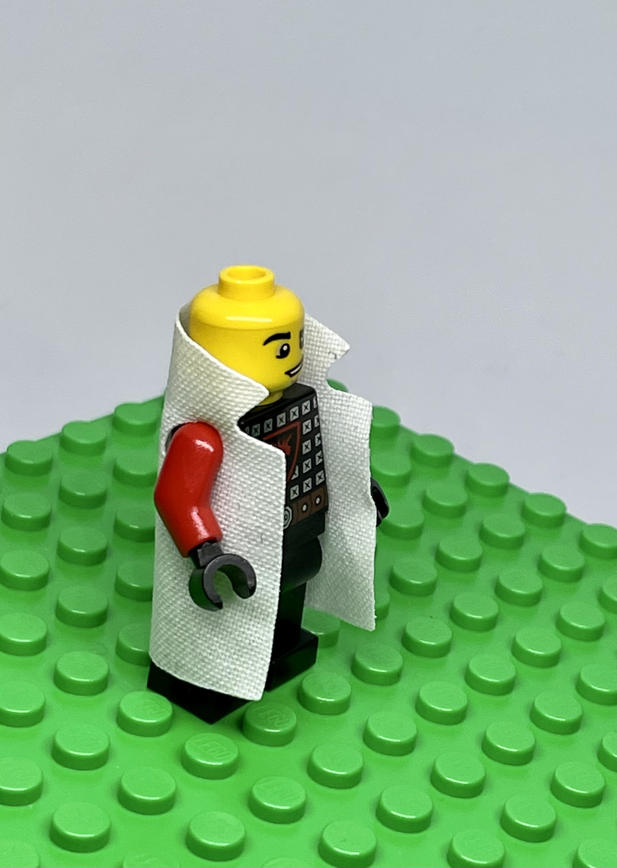 White Lego Cape Etsy