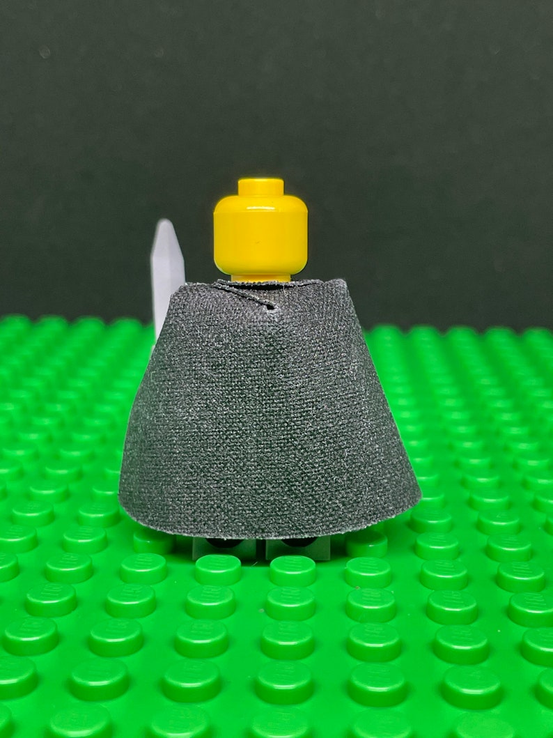 Black Lego Cape Etsy