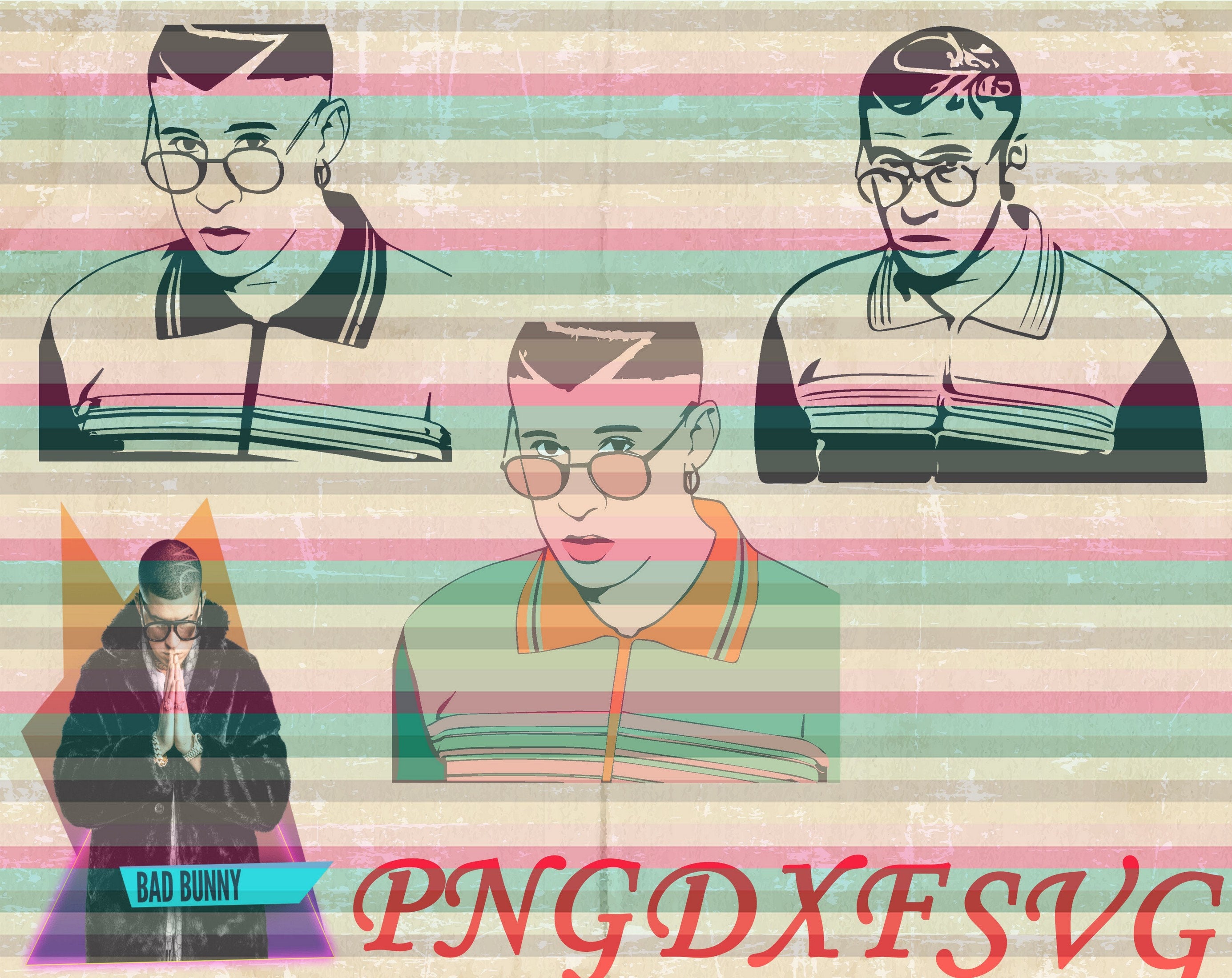 Free Free Bad Bunny Svg Yonaguni 620 SVG PNG EPS DXF File