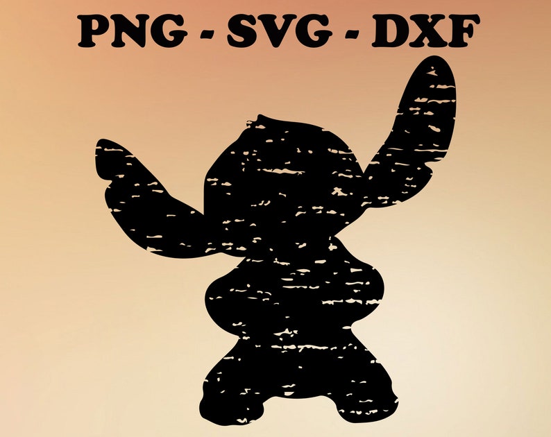 Download Lilo And Stitch Scratch Svg Dxf Png Lilo And Stitch For Etsy
