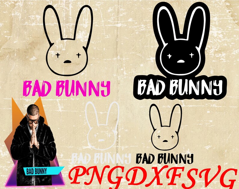 Free Free Bad Bunny Svg Logo 887 SVG PNG EPS DXF File