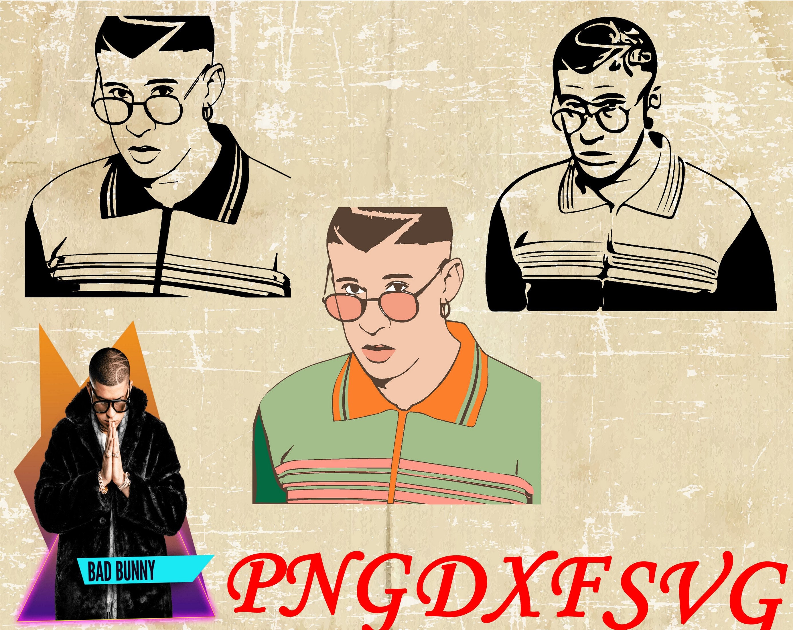 Free Free Bad Bunny Svg Yonaguni 547 SVG PNG EPS DXF File