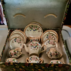 Lusterware Tea Set - Etsy