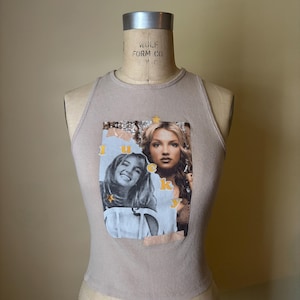 Britney Spears / authentic tour / 2000 / Top / graphic / XS / S