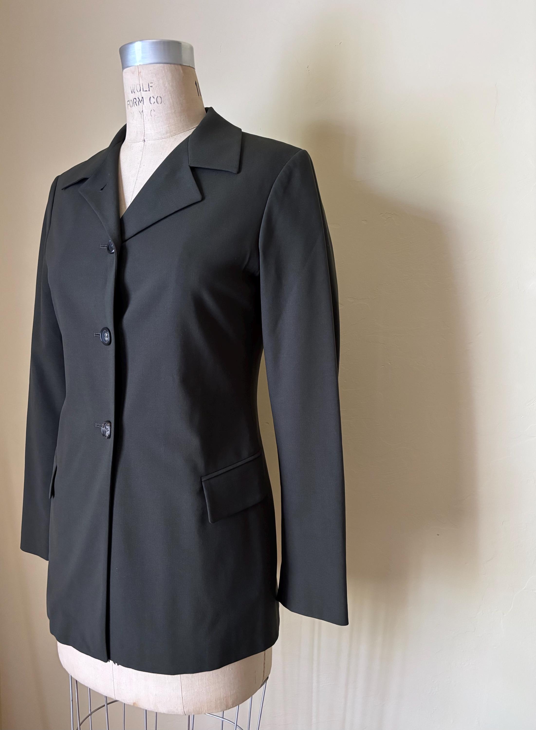 Vintage Jil Sander Wool Coat - Etsy