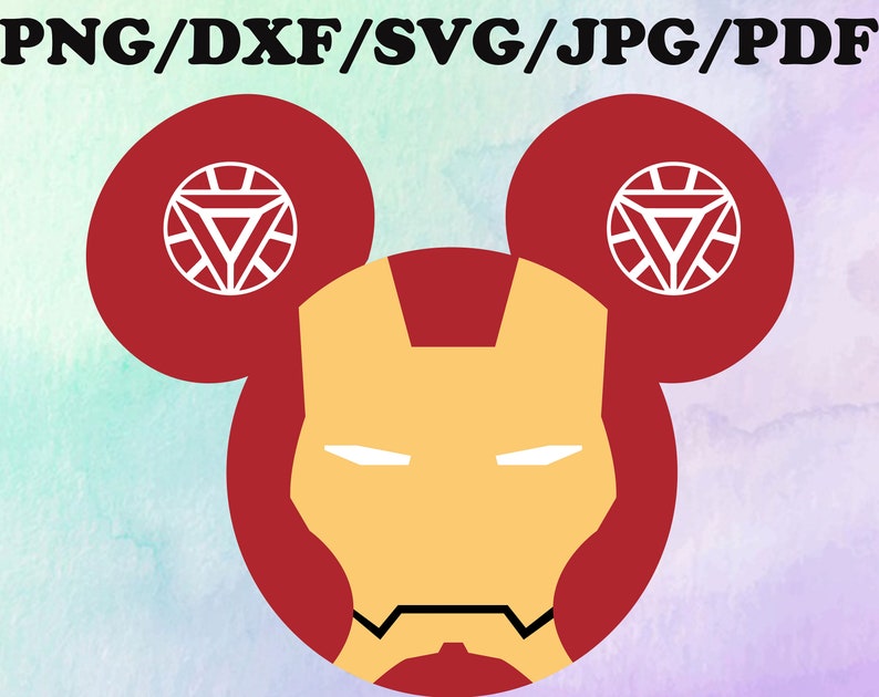 Download Cricut Pdf Digital Dxf File For Cut Mickey Iron Man Svg Clipart Png Silhouette Jpg Stickers Labels Tags Paper Party Supplies Delage Com Br