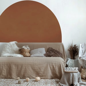 Modern Headboard Wall art Decal, Bed Arch Sticker, Color Block Wall Sticker, Color block wall decal, Color Blocking, Mural, 99