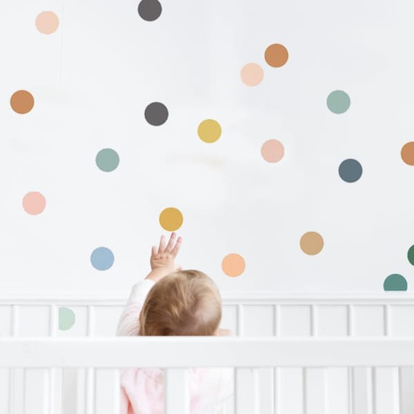 Polka Dot Nursery Etsy