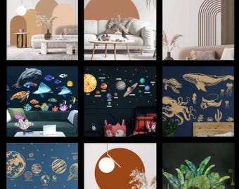 Custom mural wallpaper