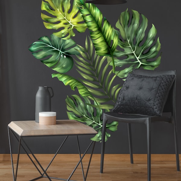 Jungle Wall Decals Etsy