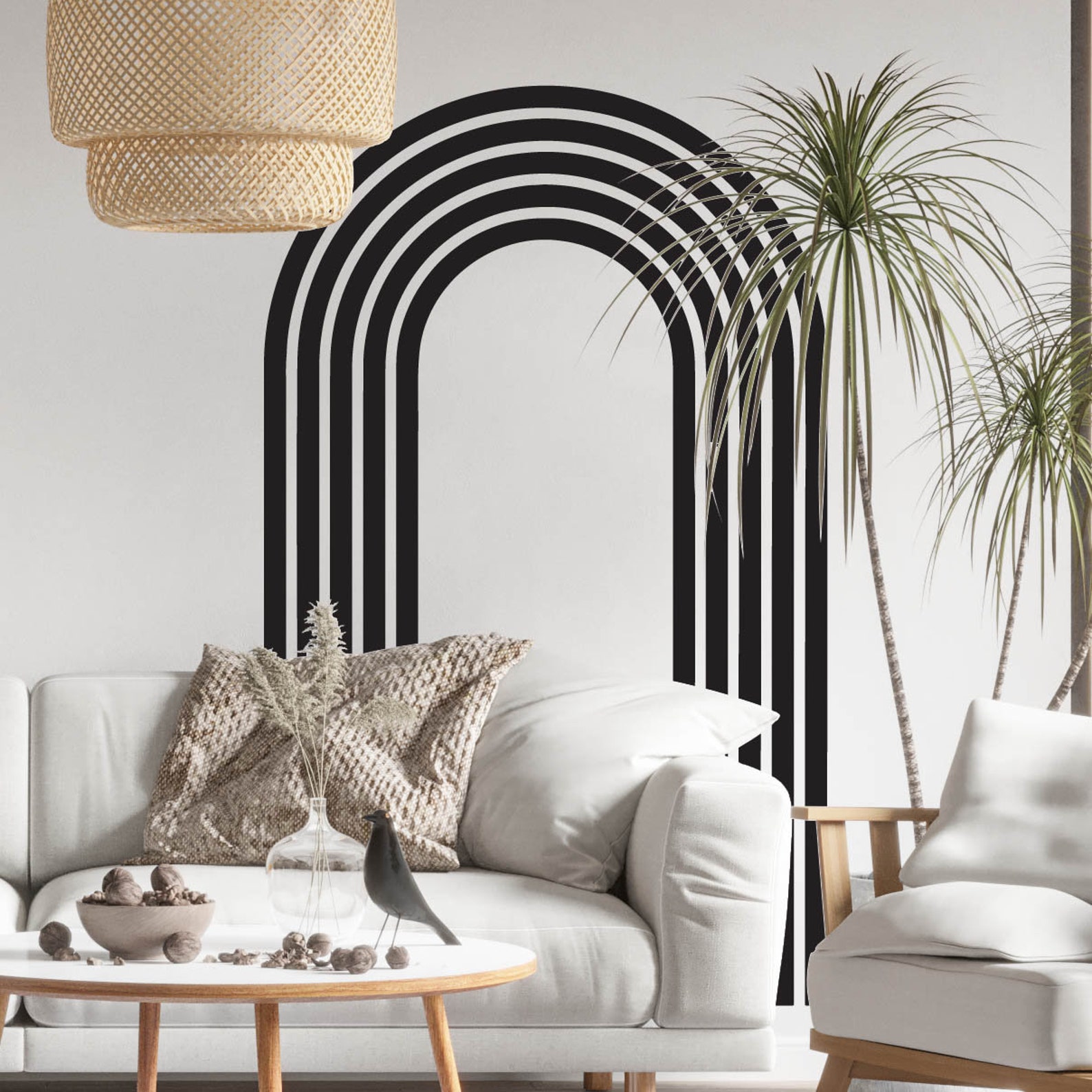 Arch Wall Decal Arch in Line Wall Decal Arch Wall Sticker Etsy