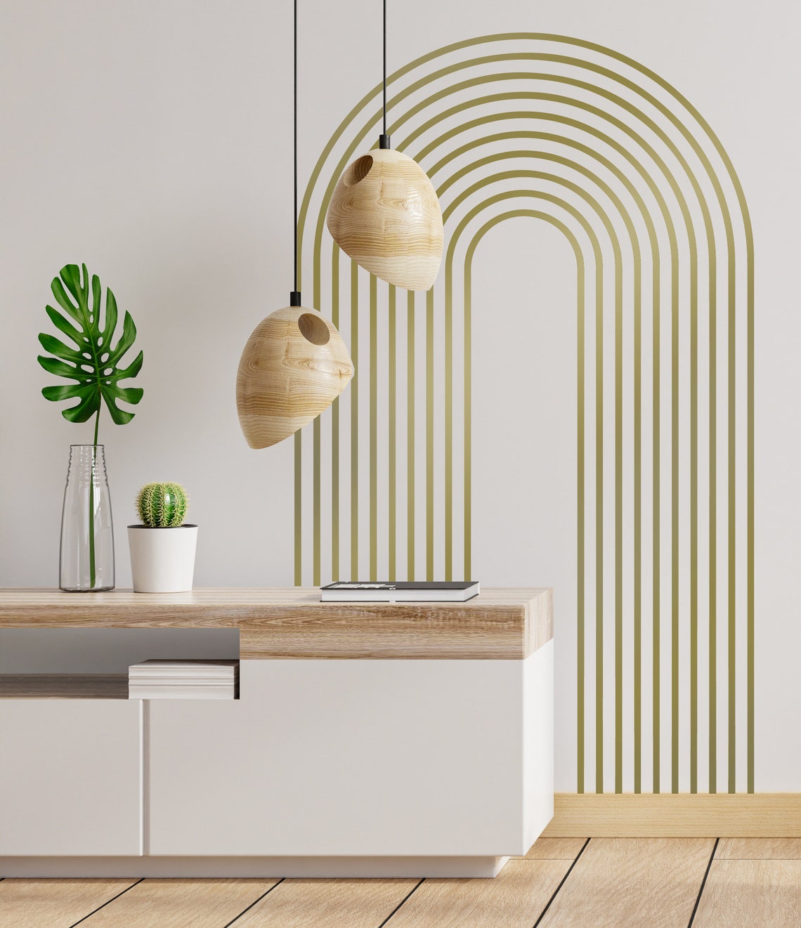 Arch Wall Decal Arch in Line Wall Decal Arch Wall Sticker Etsy