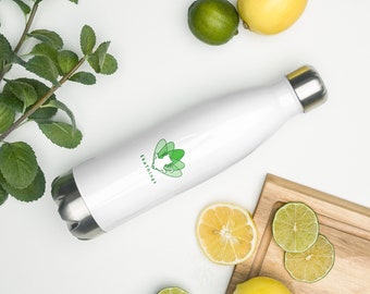 Stainless Steel, Double Wall, BPA Free, Vacuum Insulated Thermos Bottle with Leak-Proof Cap